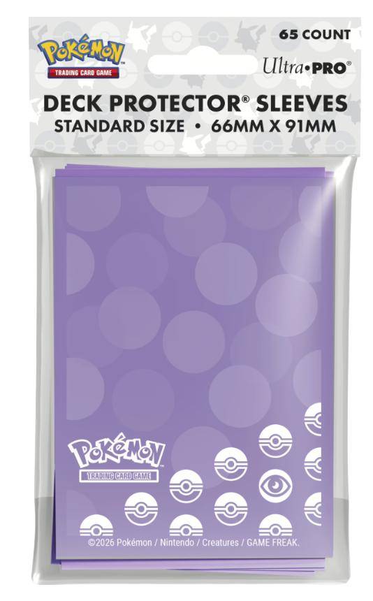 Pokemon - Kartenhüllen Standart Größe Psycho - 65 Stk