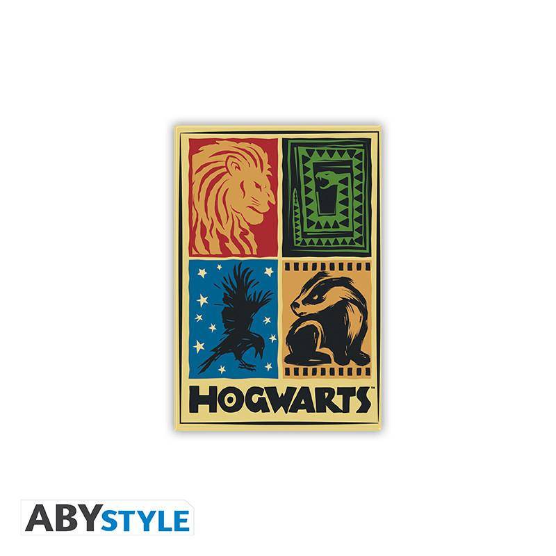 Harry Potter - Magnet Wappentiere - 5,5 x 8 cm