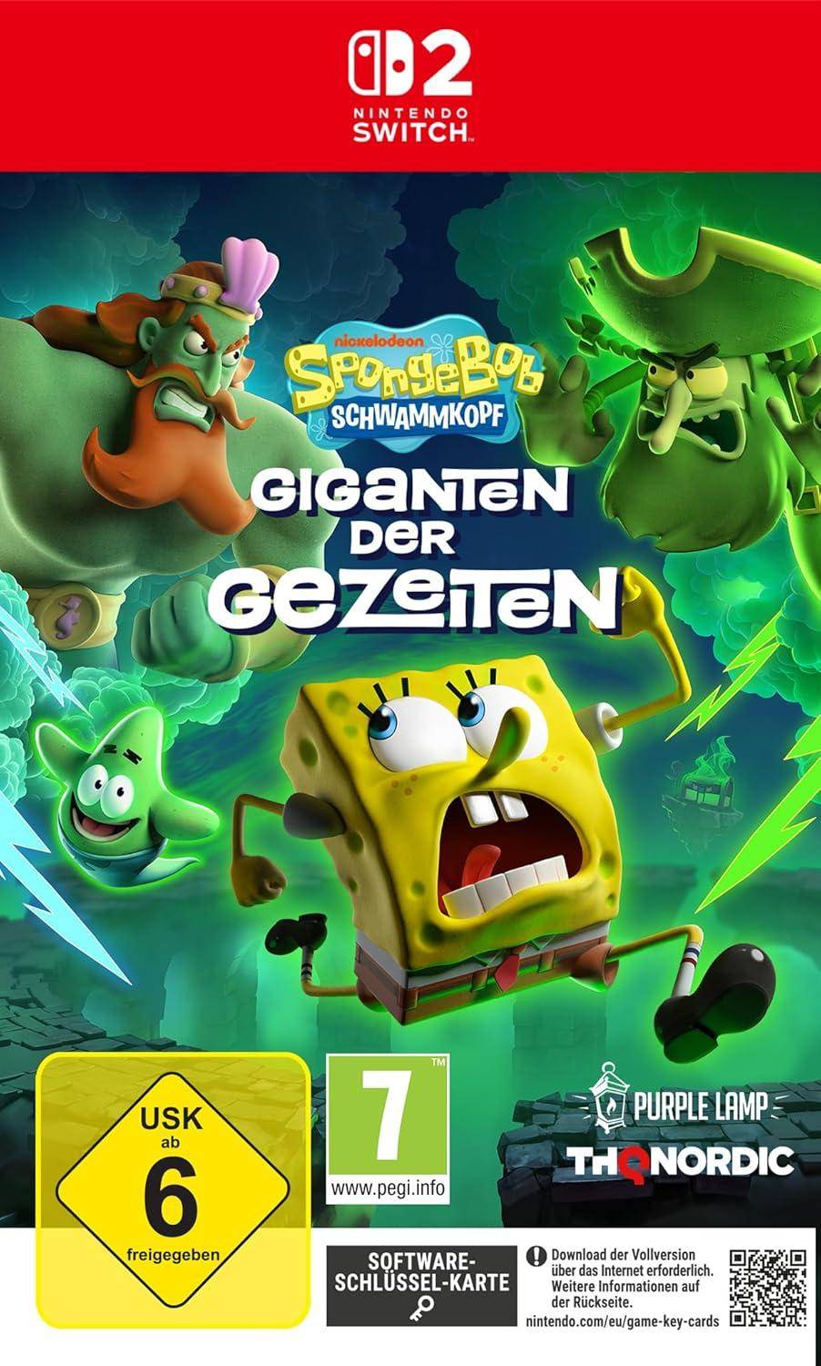 Switch 2 - SpongeBob Schwammkopf Giganten Der Gezeiten (Gebraucht)
