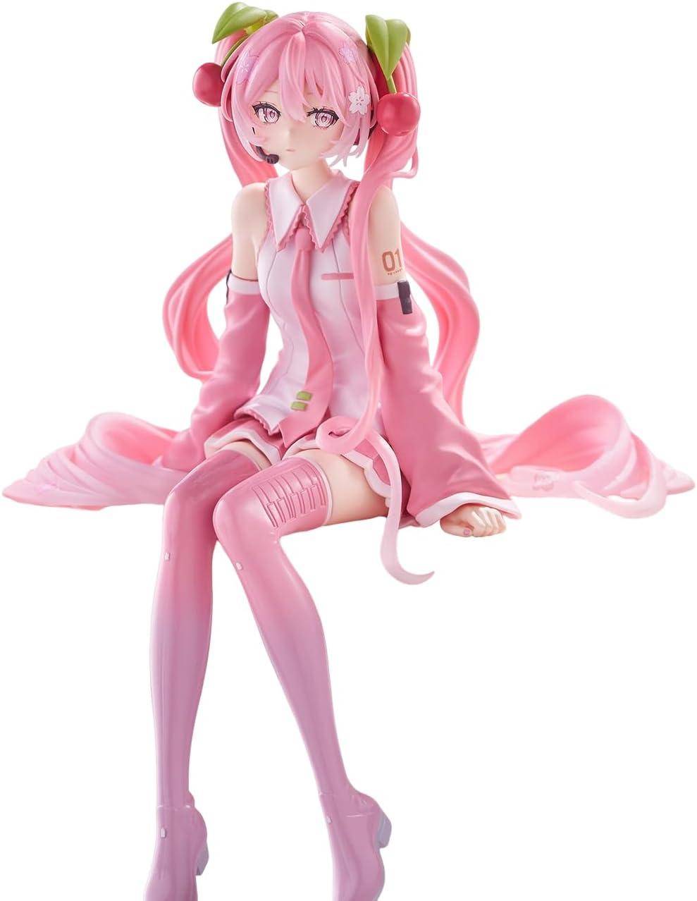 Hatsune Miku - Noodle Stopper Statue Miku Sakura - 14 cm