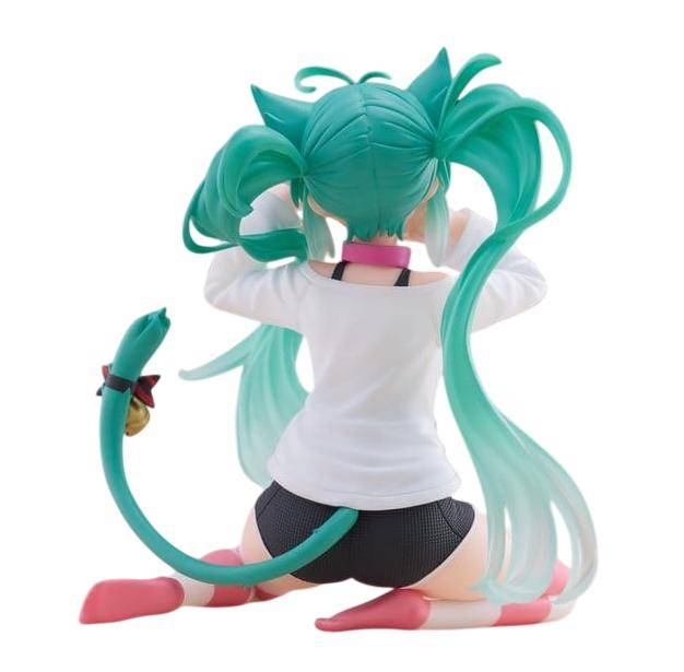 Hatsune Miku - Statue Miku Cat - 13 cm