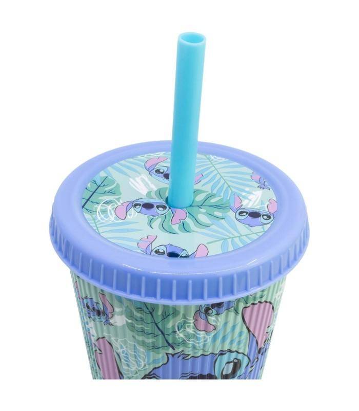Disney - Becher mit Strohhalm Stitch - 790 ml