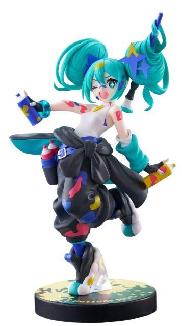 Hatsune Miku - Statue Miku Paint - 23 cm