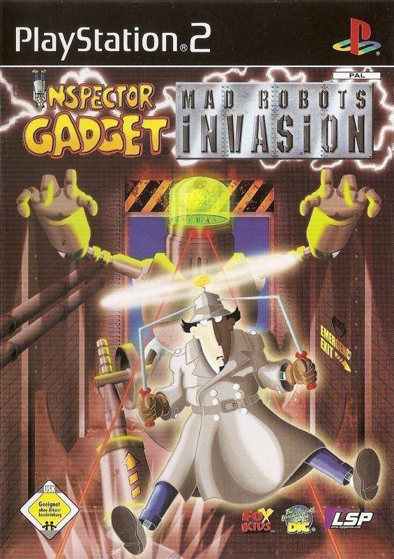 PS2 - Inspector Gadget Mad Robots Invasion (Gebraucht)