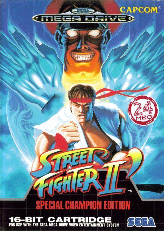 SMD - Street Fighter 2 Special Champion Edition (Gebraucht)