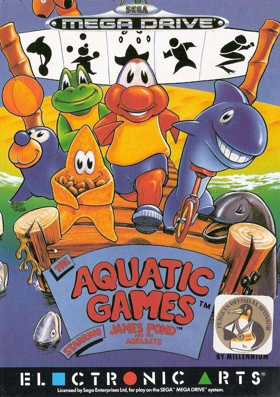 SMD - The Aquatic Games Starring James Pond And The Aquabats (Gebraucht)