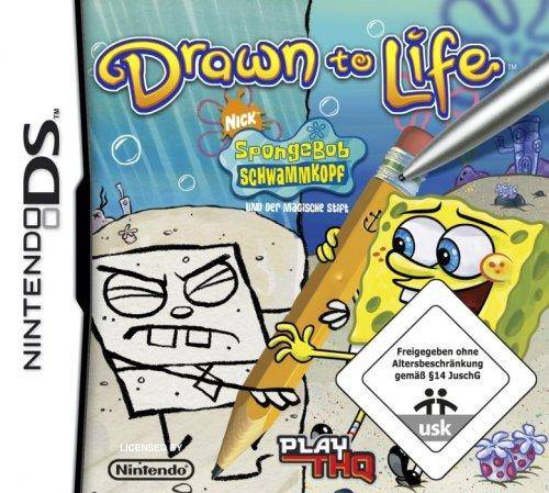 DS - Spongebob Und Der Magische Stift Drawn To Life - Nur Modul (Gebraucht)