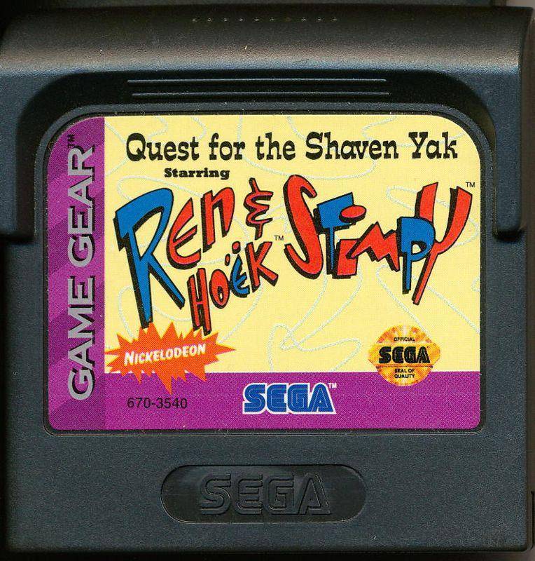 Sega Game Gear - Quest For The Shaven Yak Starring Ren Hoëk & Stimpy - Nur Modul (Gebraucht)