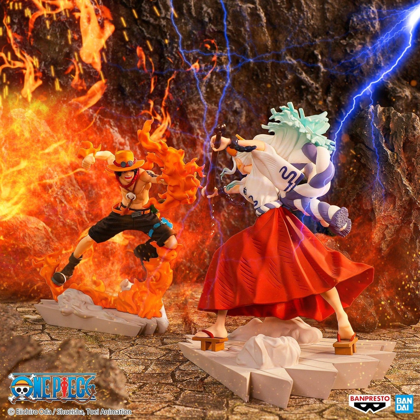 One Piece - Minifigur Portgas D. Ace - 9 cm