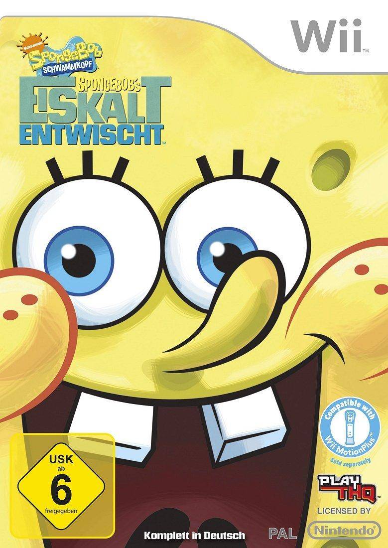 Wii - Spongebob Schwammkopf Eiskalt Entwischt (Gebraucht)