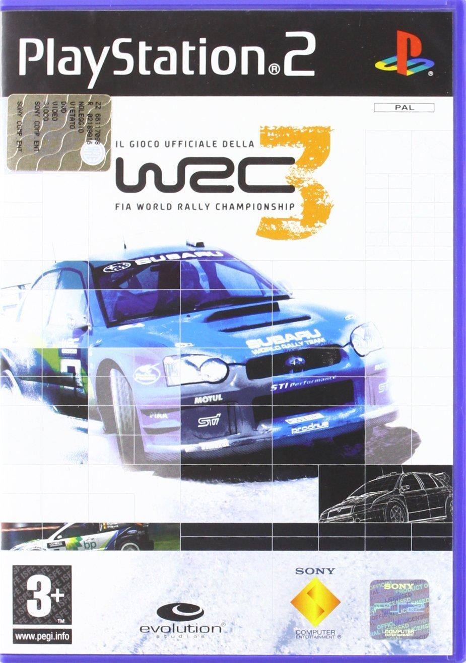 PS2 - WRC 3 The Official Game Of The FIA World Rally Championship (Gebraucht)