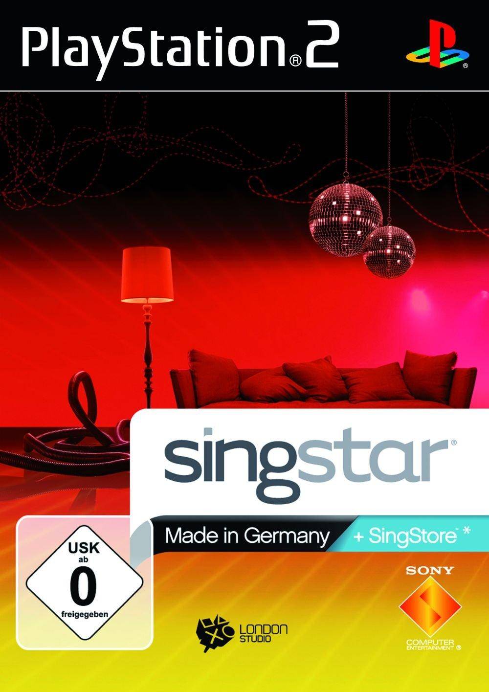 PS2 - SingStar Made In Germany (Gebraucht)