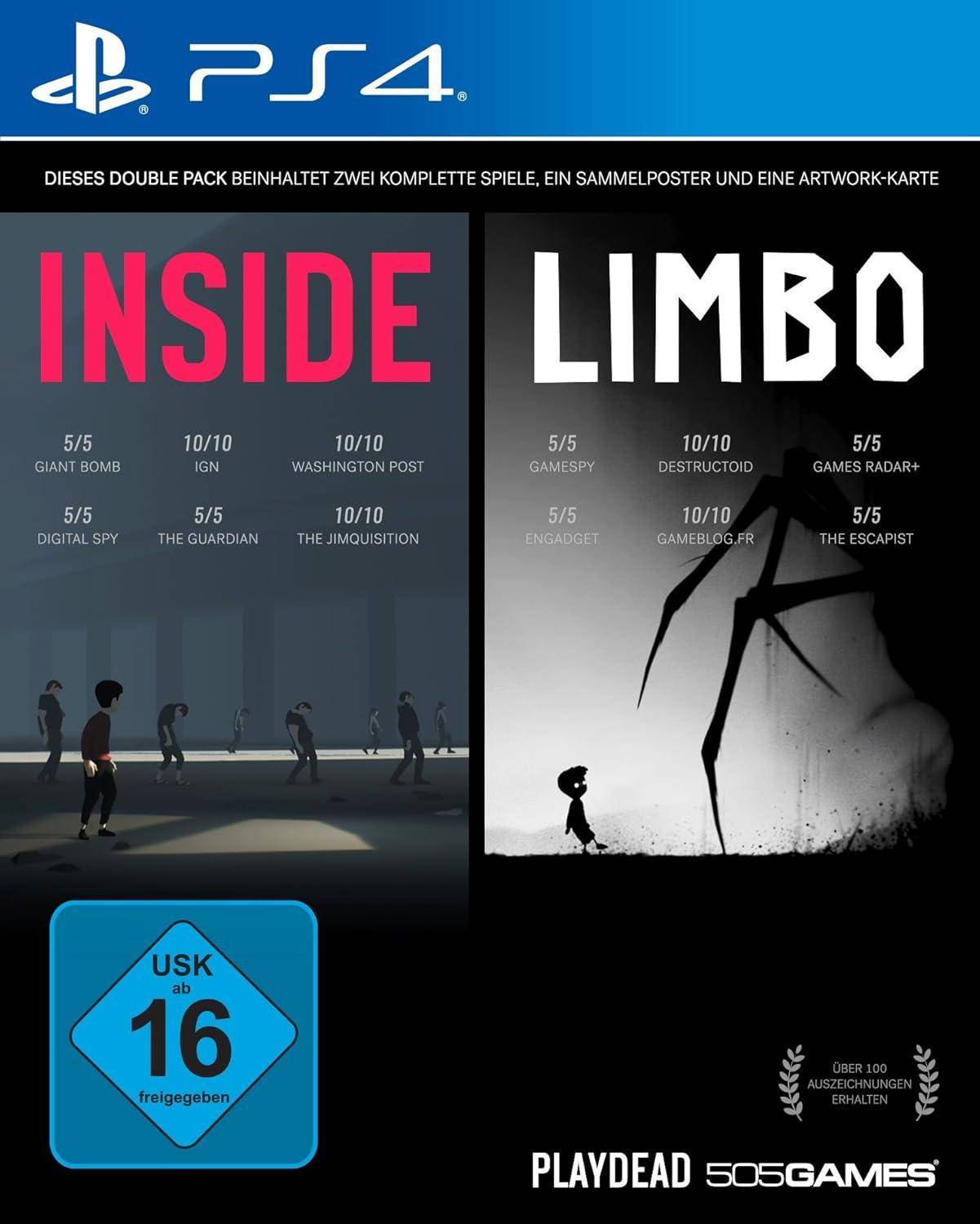 PS4 - Inside + Limbo Doppelpack (Gebraucht)