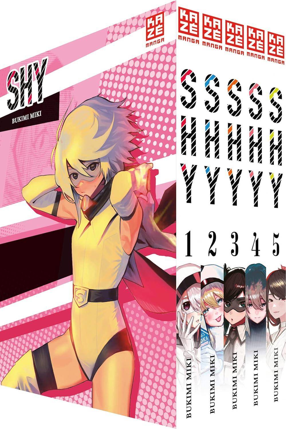 SHY - Schuber - Band 1 - 5 (Gebraucht)