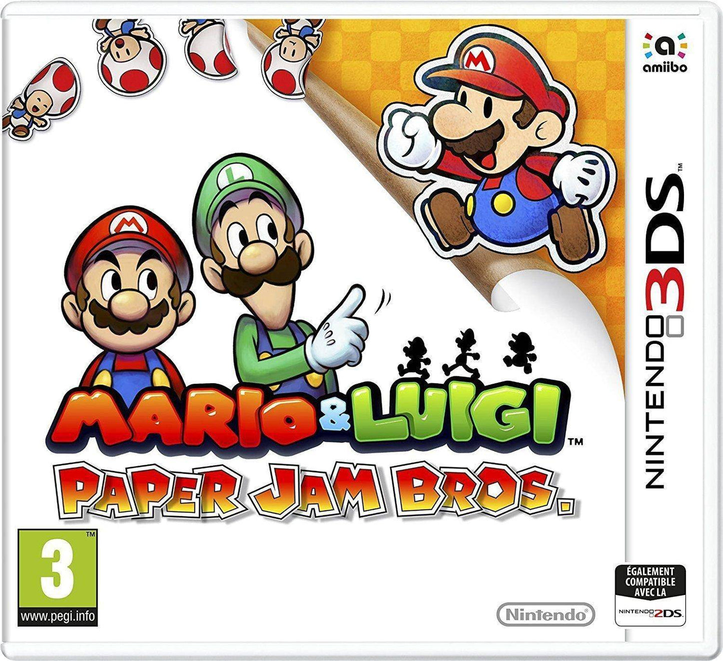 3DS - Mario & Luigi Paper Jam Bros - Nur Modul (Gebraucht)