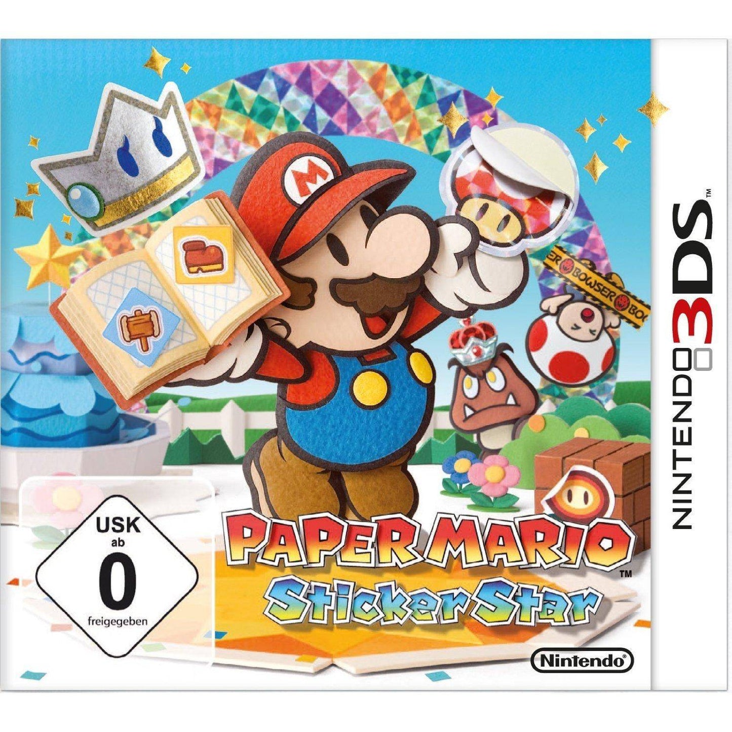 3DS - Paper Mario Sticker Star (Gebraucht)