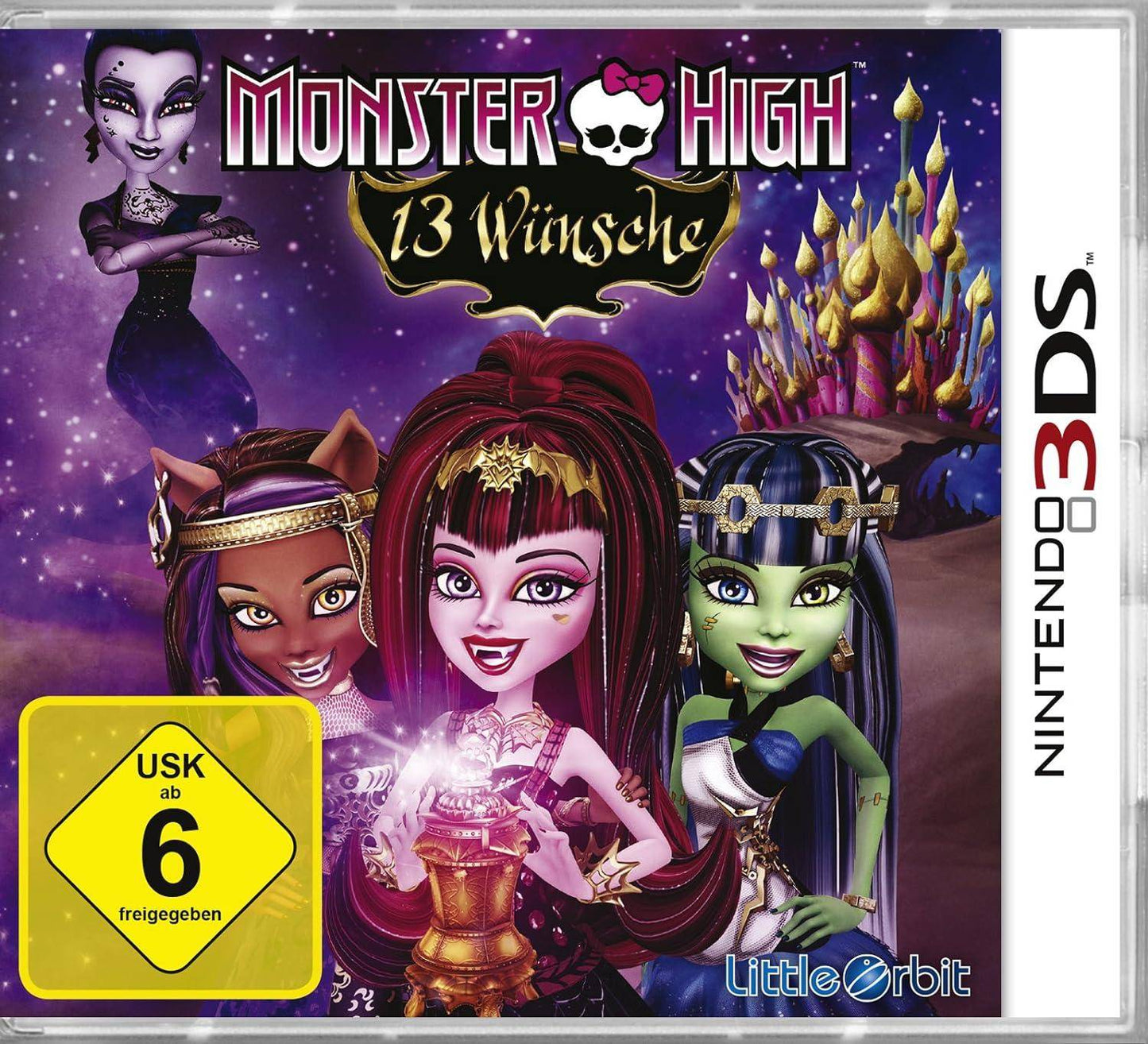 3DS - Monster High 13 Wünsche - Nur Modul (Gebraucht)