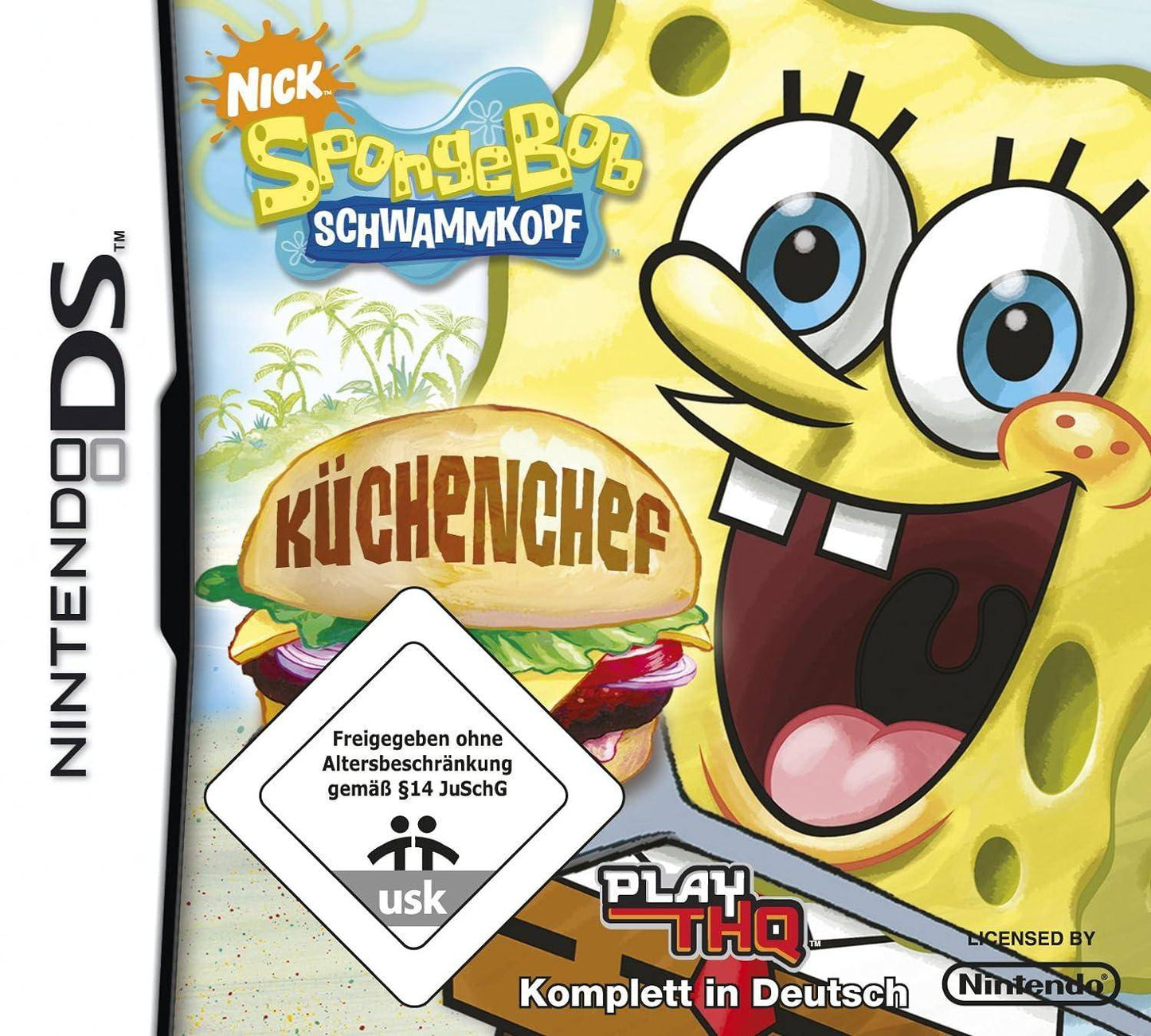 DS - Spongebob Schwammkopf Küchenchef - Nur Modul (Gebraucht)