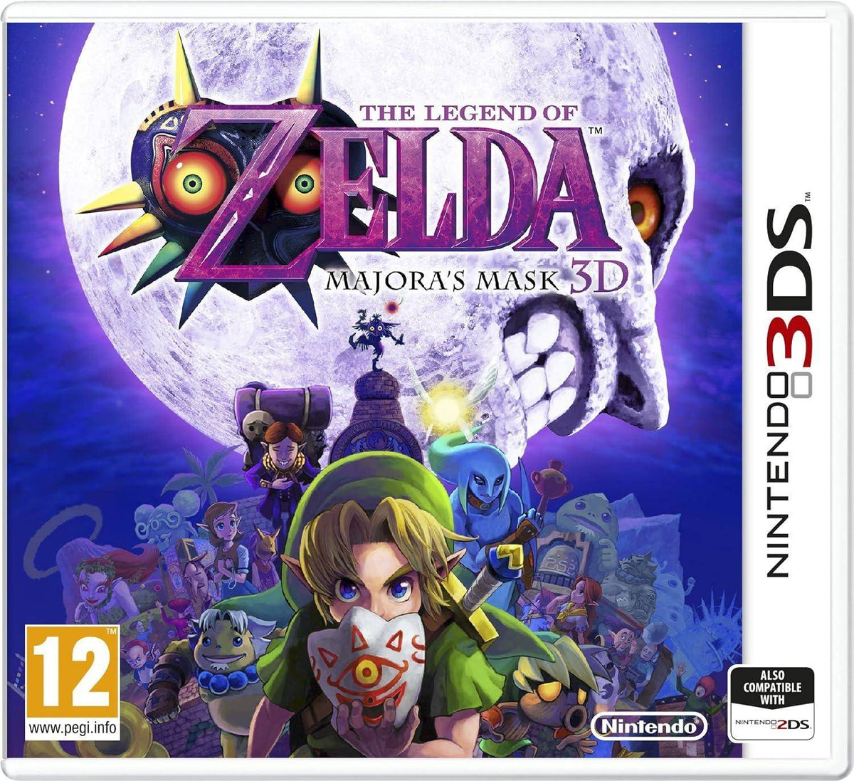3DS - The Legend Of Zelda Majoras Mask 3D - Nur Modul (Gebraucht)