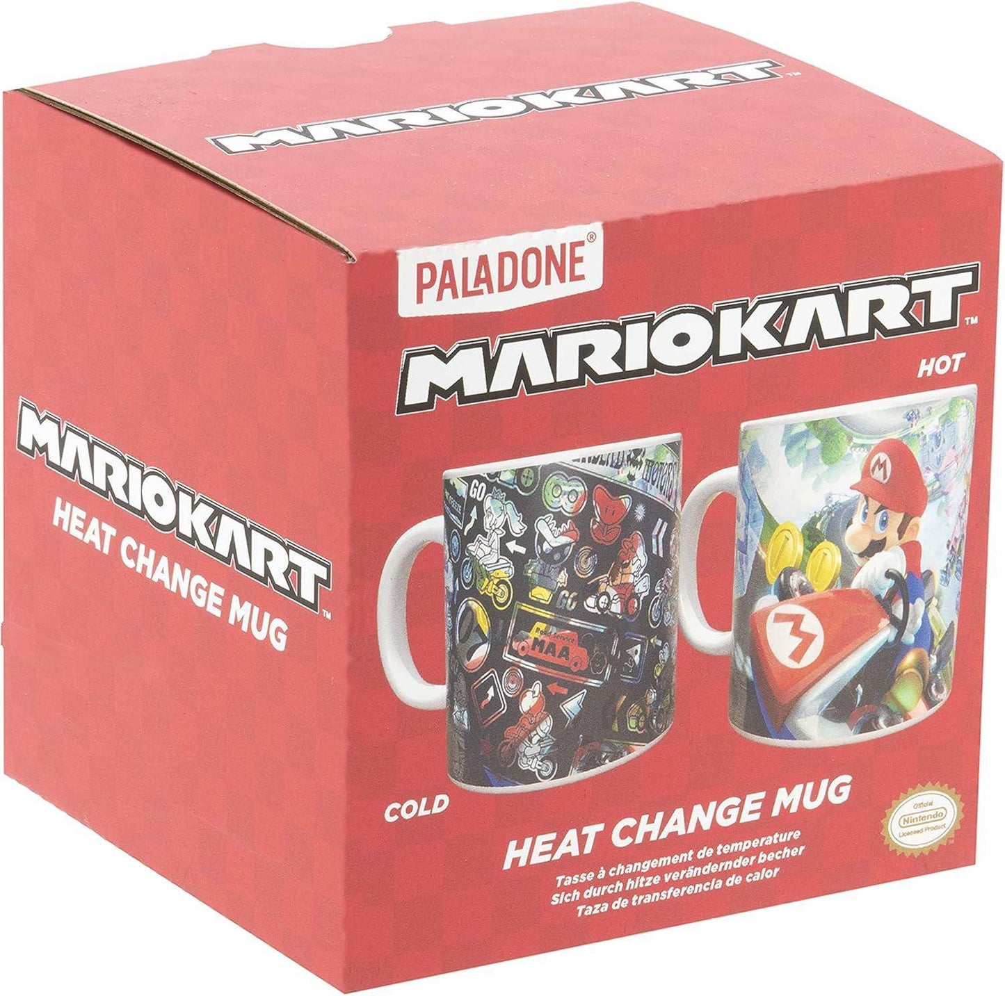 Nintendo - Tasse mit Thermoeffekt Mario Kart - 500 ml