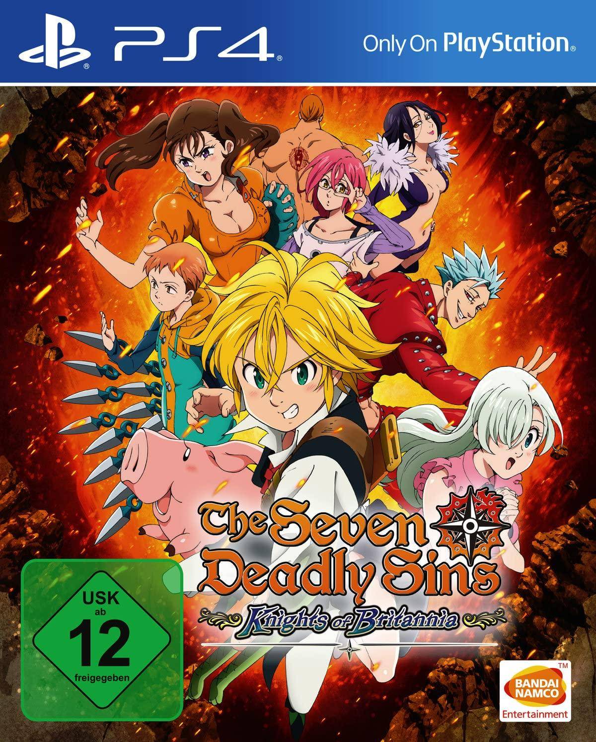 PS4 - The Seven Deadly Sins Knights Of Britannia (Gebraucht)