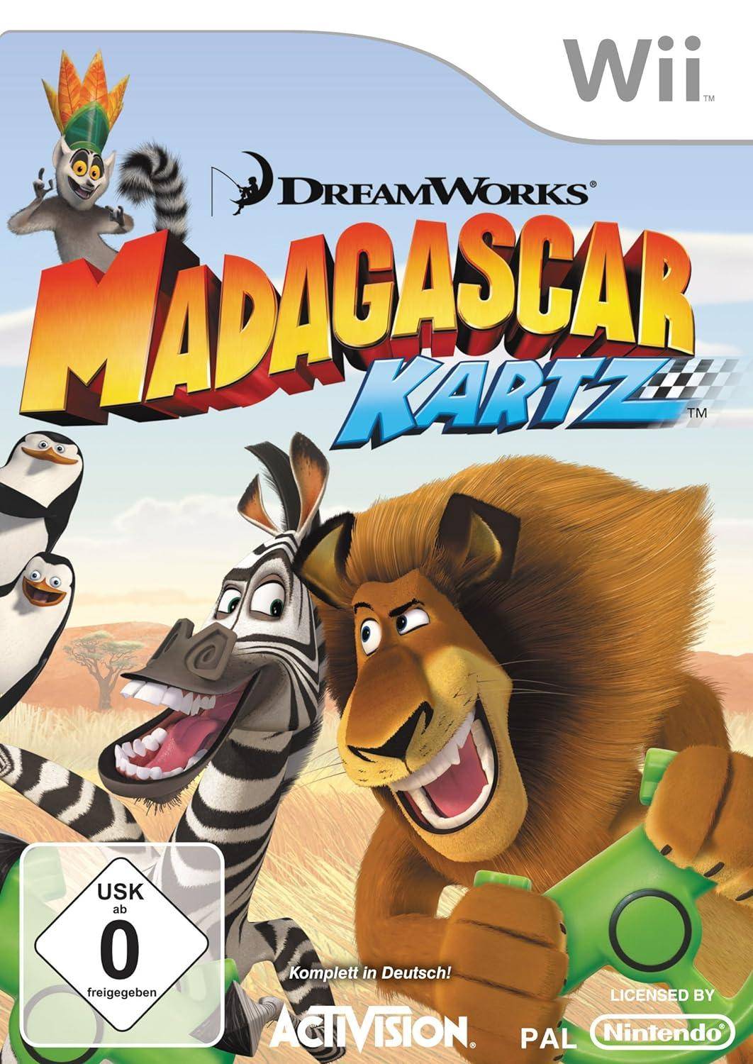 Wii - Madagascar Kartz (Gebraucht)
