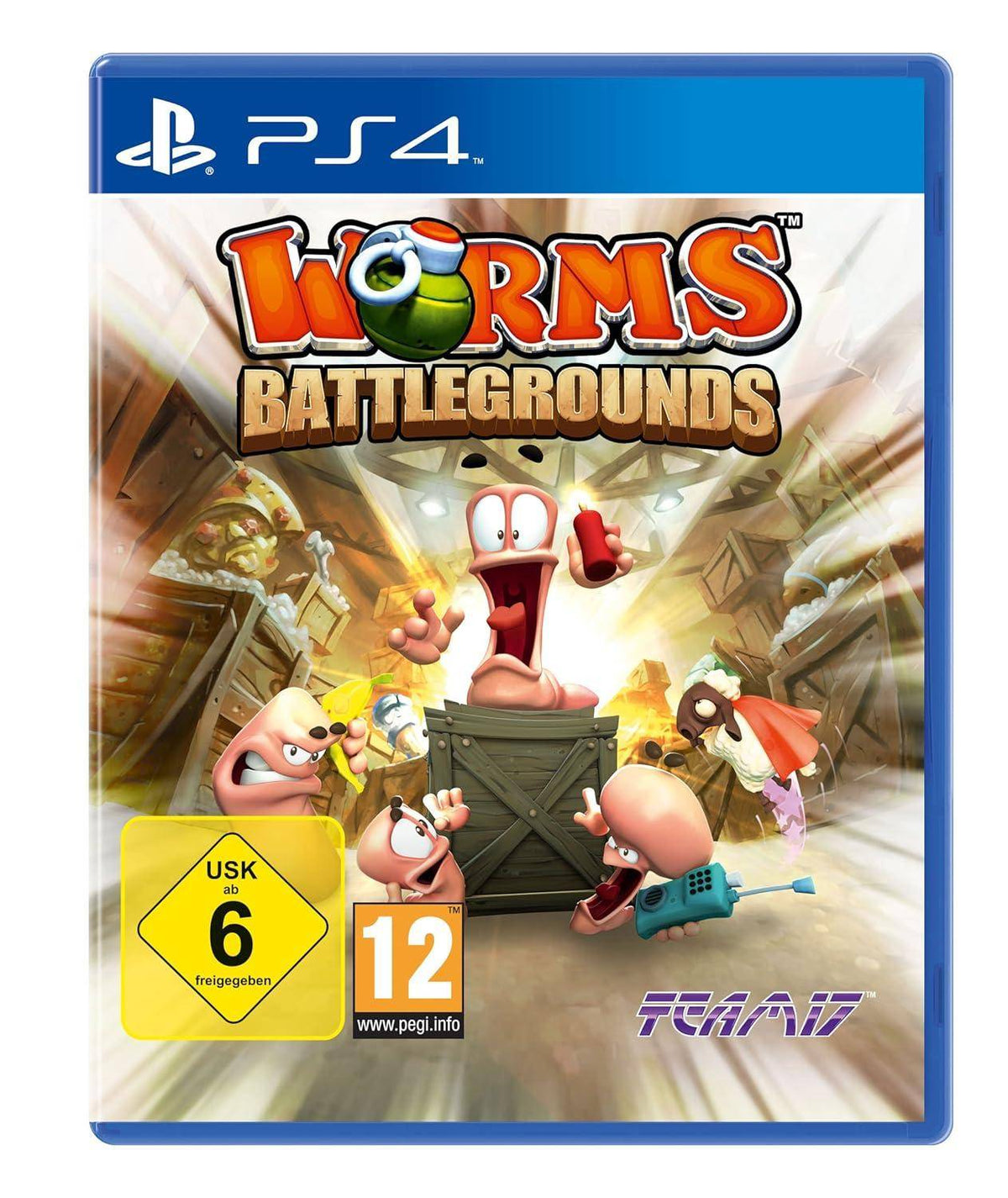 PS4 - Worms Battlegrounds (Gebraucht)