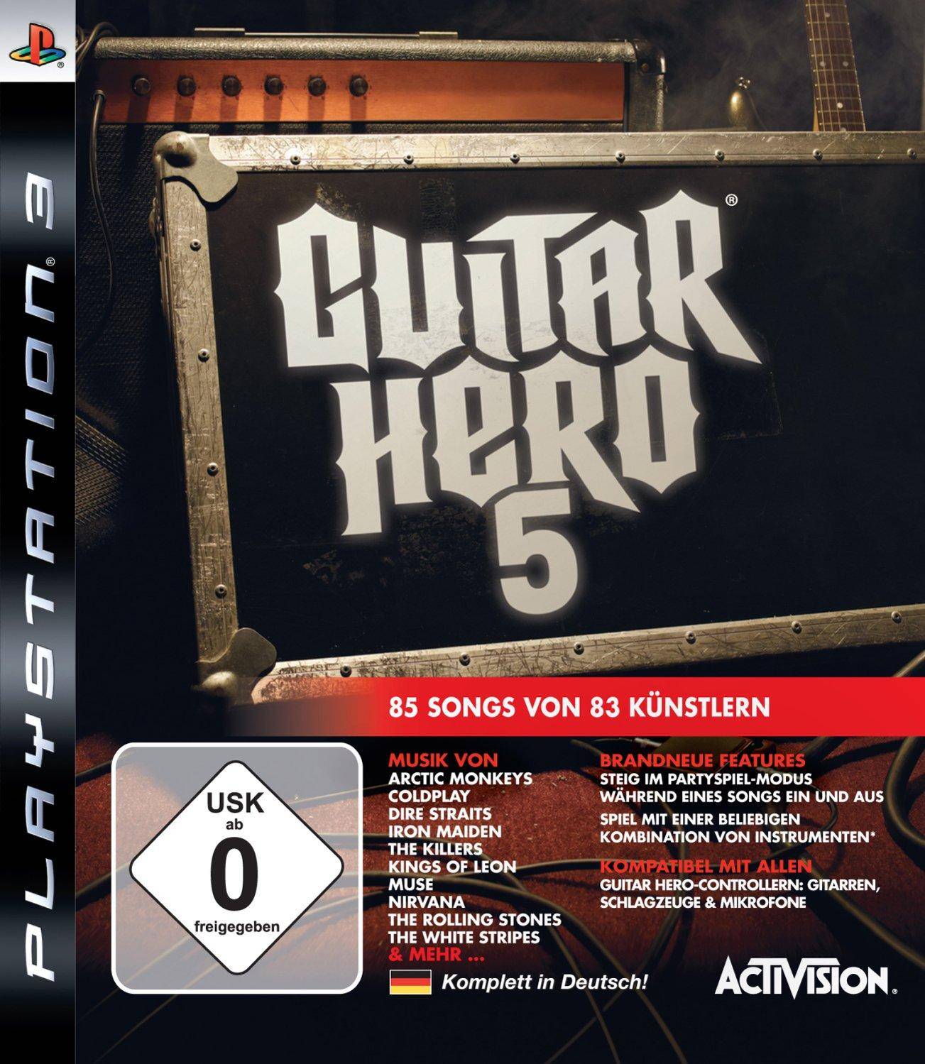 PS3 - Guitar Hero 5 (Gebraucht)