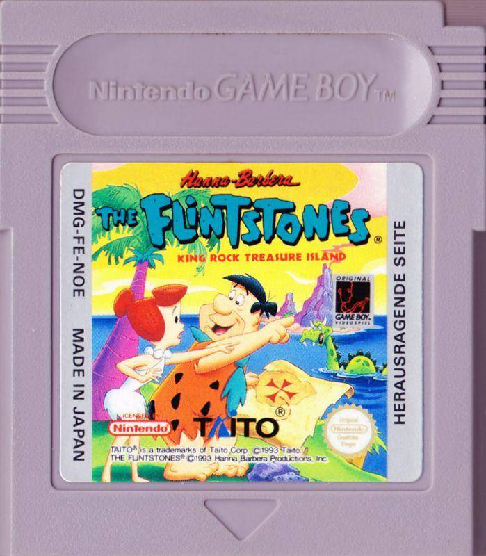 GB - The Flintstones King Rock Treasure Island - Nur Modul (Gebraucht)