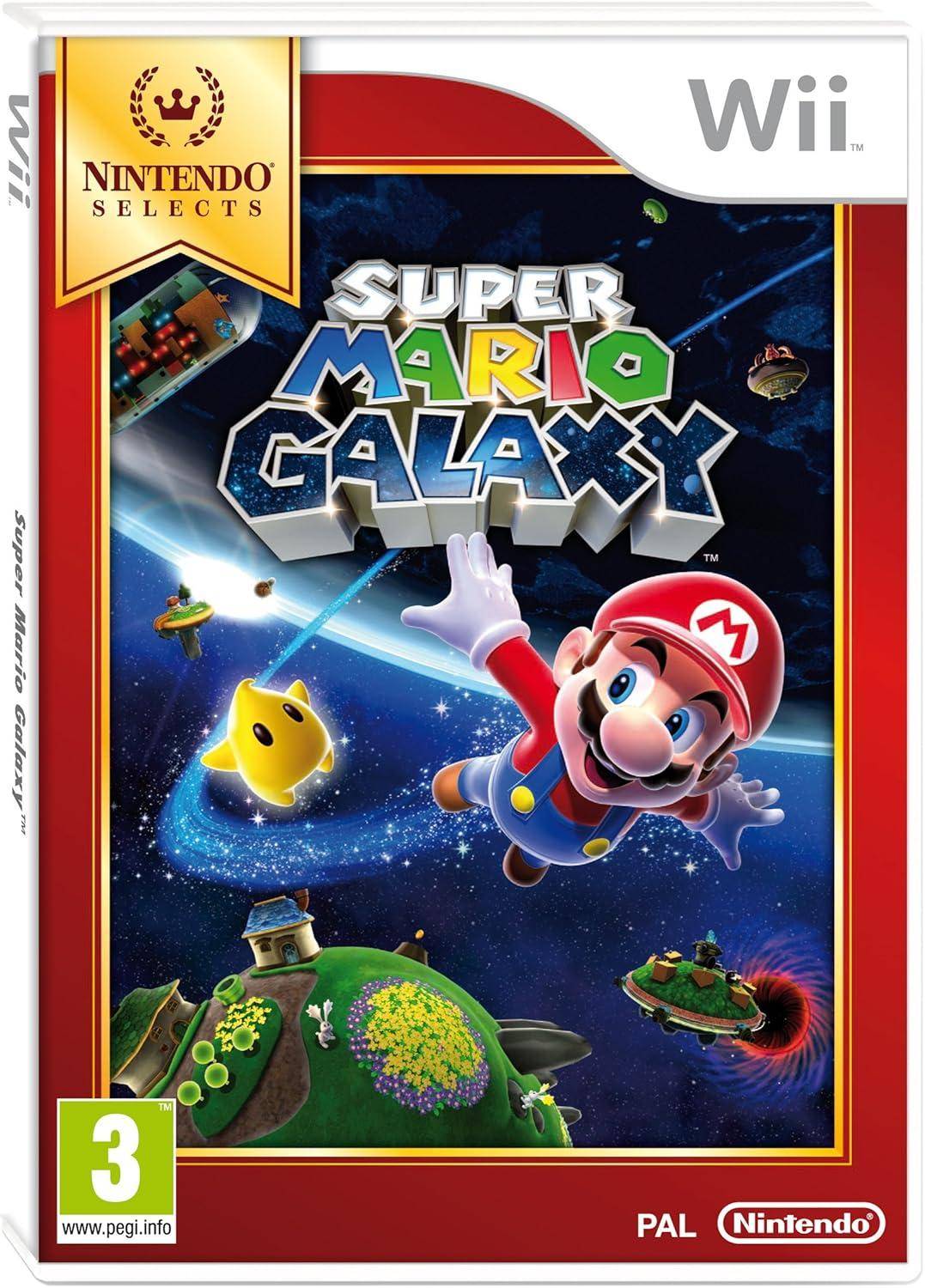 Wii - Super Mario Galaxy - Nintendo Selects (Sealed)