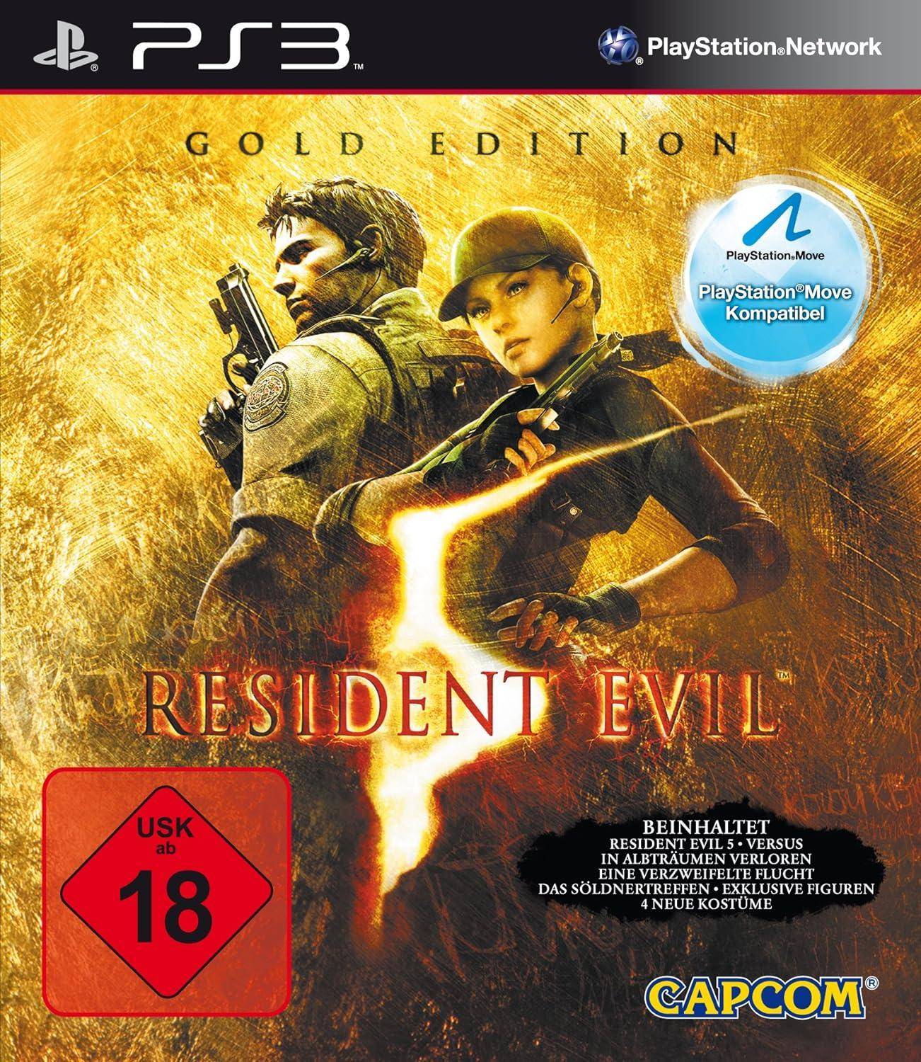 PS3 - Resident Evil 5 Gold Edition (Gebraucht)