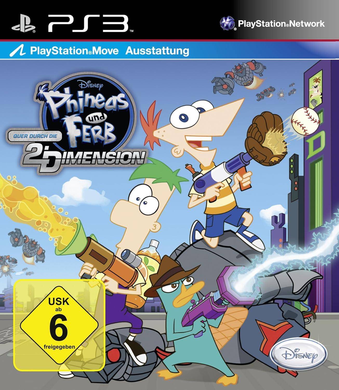 PS3 - Phineas Und Ferb Quer Durch Die 2. Dimension (Gebraucht)