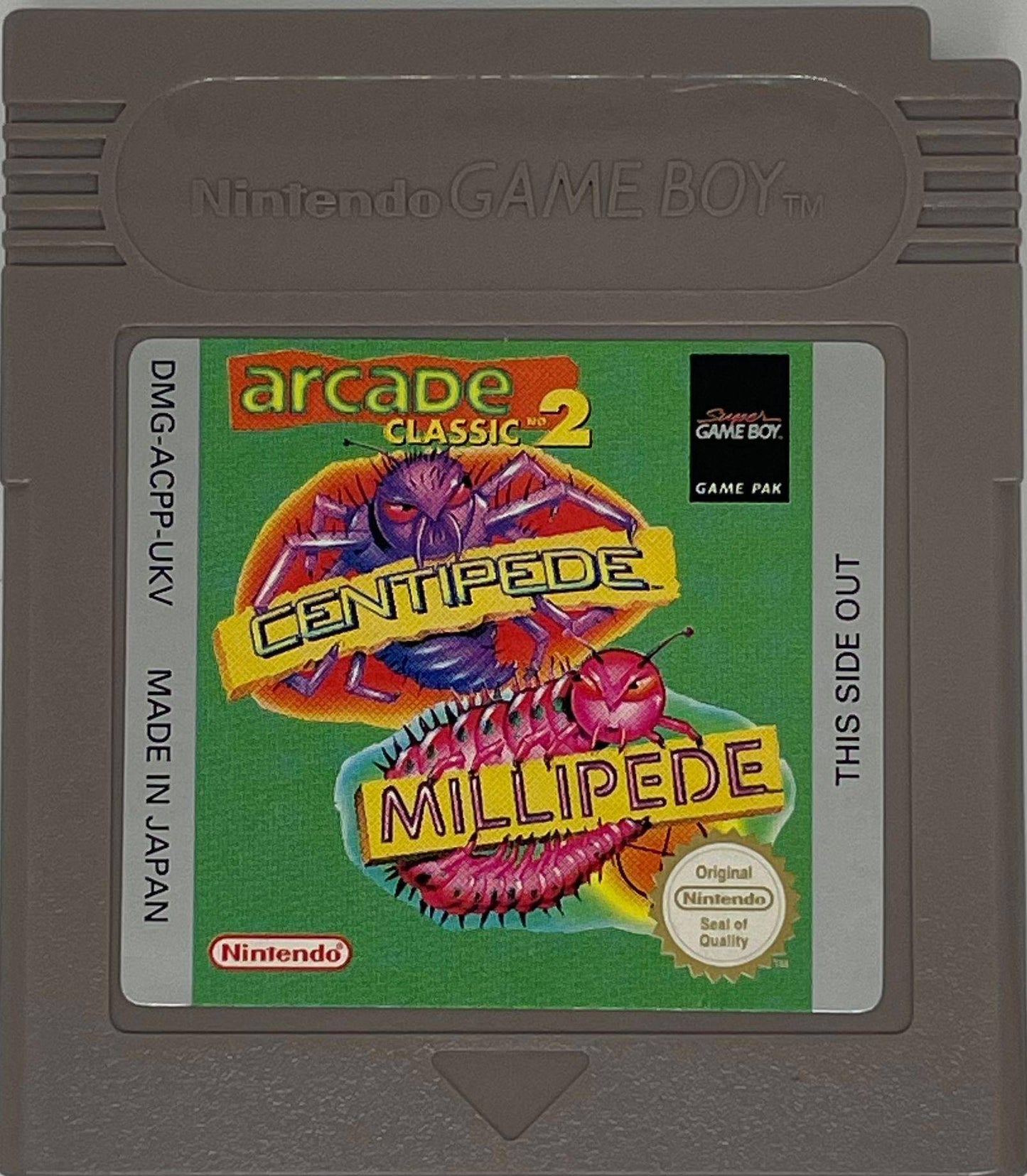 GB - Arcade Classic 2 Centipede + Millipede - Nur Modul (Gebraucht)