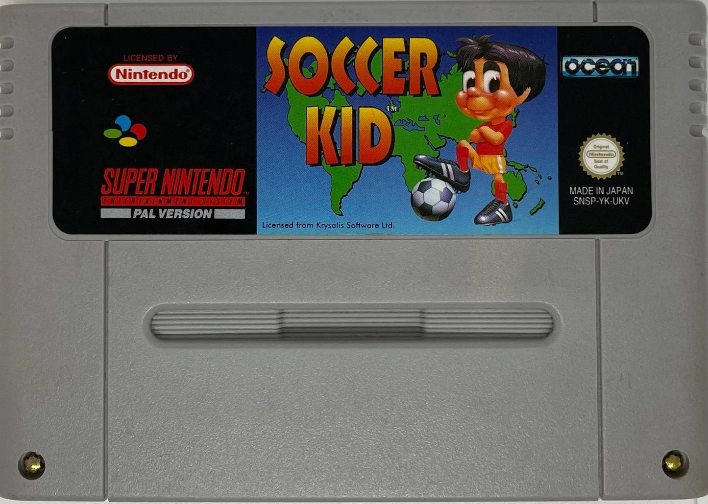SNES - Soccer Kid - Nur Modul (Gebraucht)