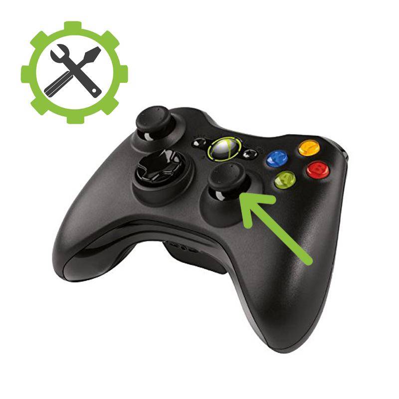 XBOX 360 Reparatur - Original Controller - Rechten Stick tauschen