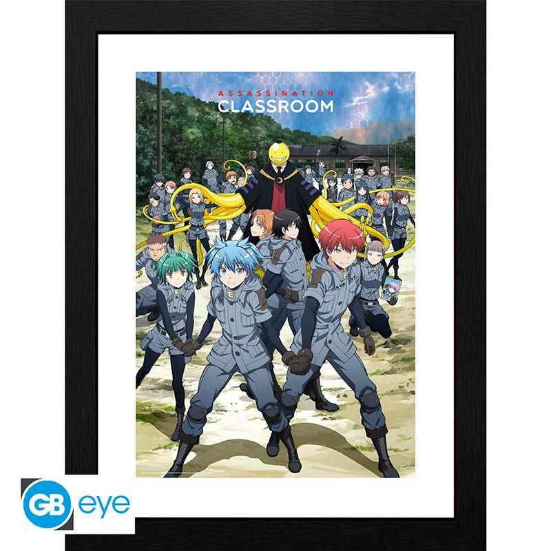 Assassination Classroom - Gerahmtes Bild 3-E Klasse - 30,5 x 40,6 cm