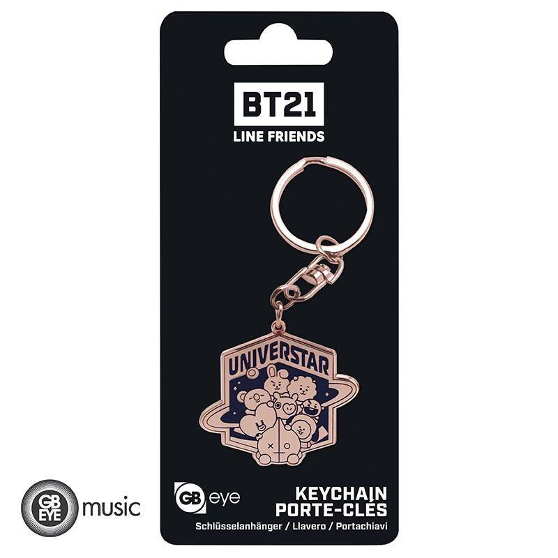BT21 - Metall Schlüsselanhänger Universtar