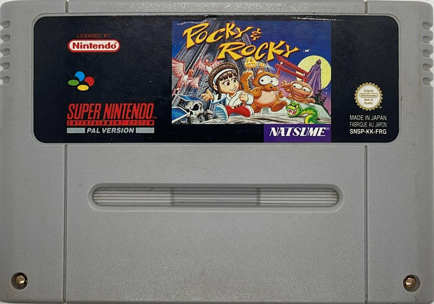 SNES - Pocky & Rocky - Nur Modul (Gebraucht)