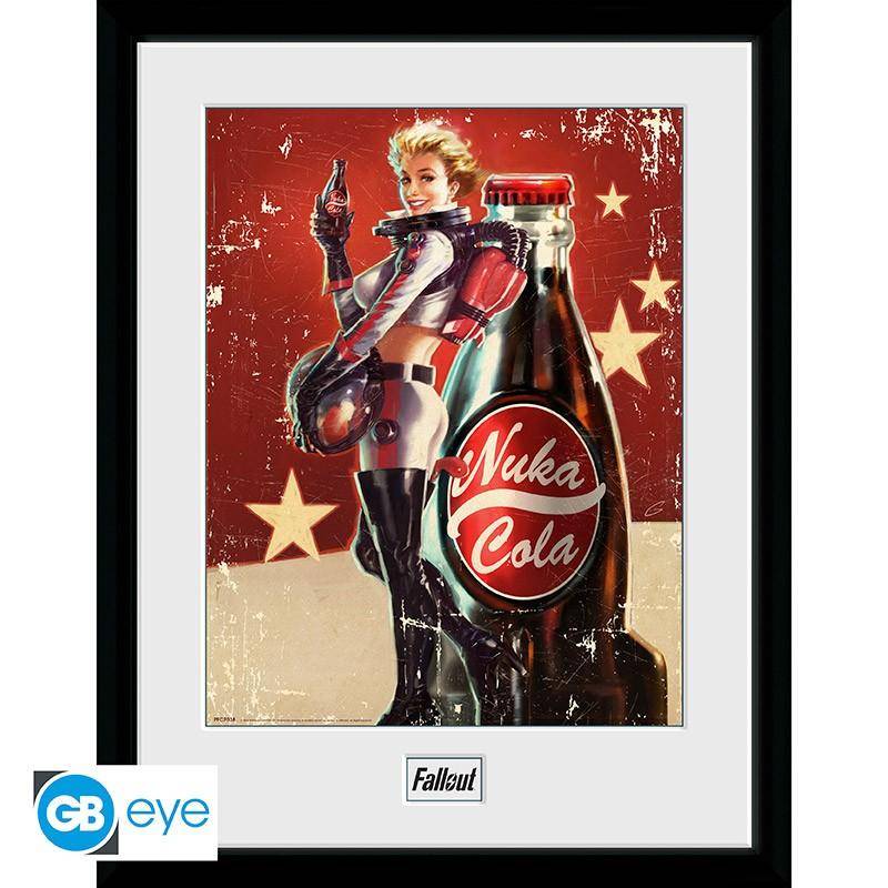 Fallout - Gerahmtes Bild Nuka Cola - 30,5 x 40,6 cm
