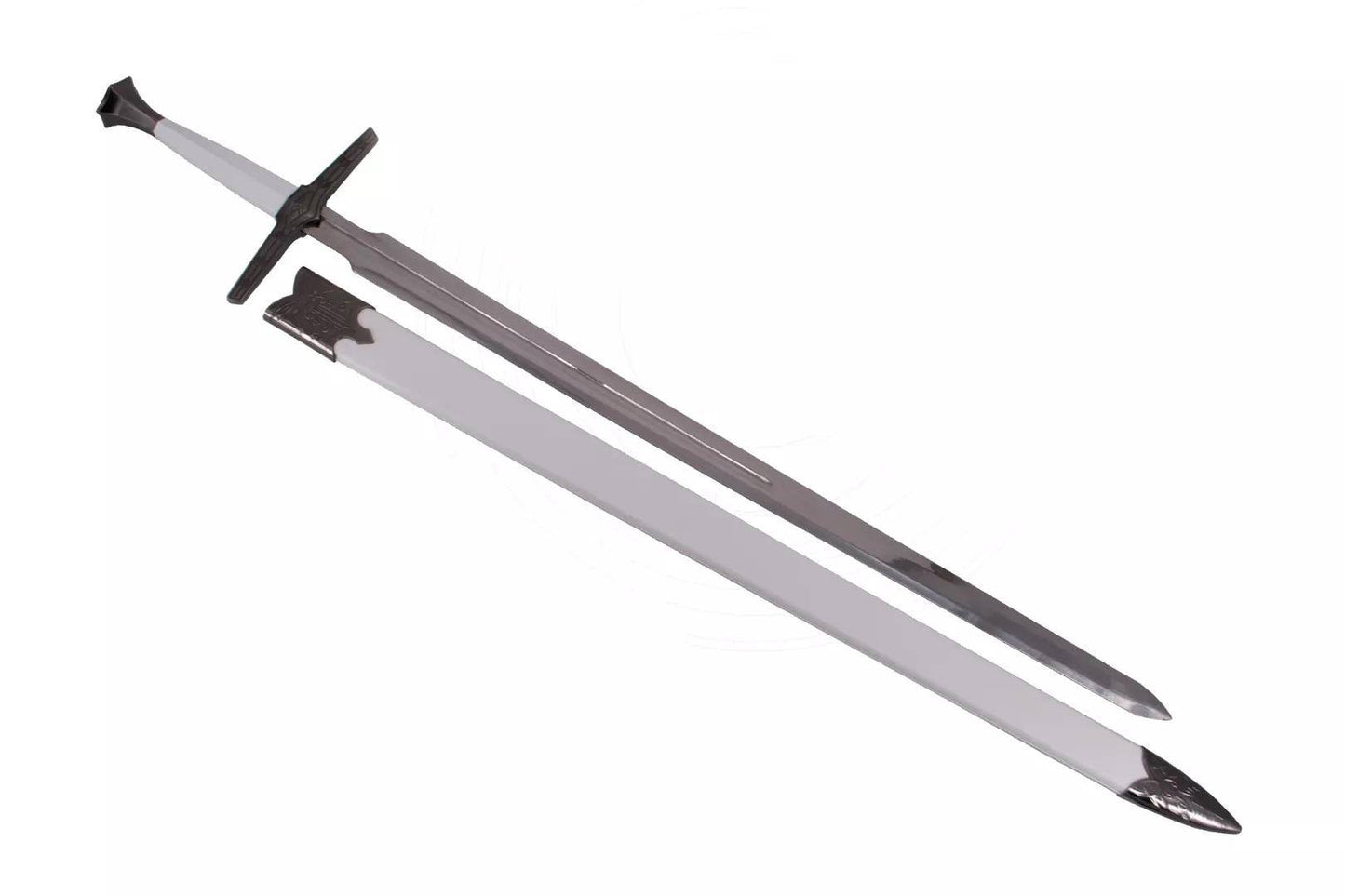 Dekoschwert - Inspiriert von The Witcher - Geralt Silber Schwert Netflix Version