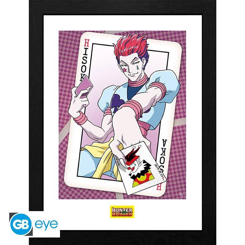 Hunter x Hunter - Gerahmtes Bild Hisoka - 30,5 x 40,6 cm