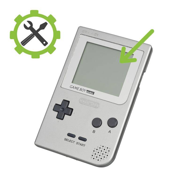 Game Boy Pocket Reparatur - Display Scheibe tauschen (nicht Display)