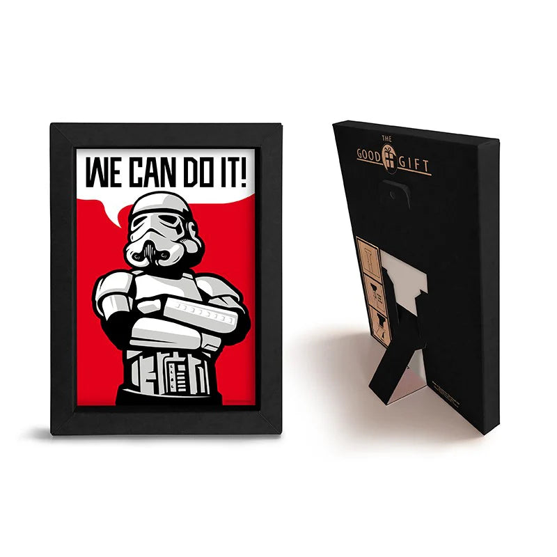 Star Wars - Gerahmtes Bild We Can Do It - 15 x 20 cm