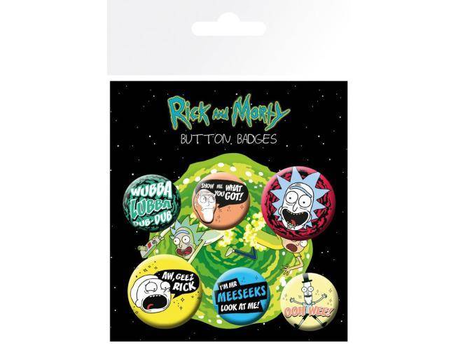 Rick and Morty - Button Set Mix