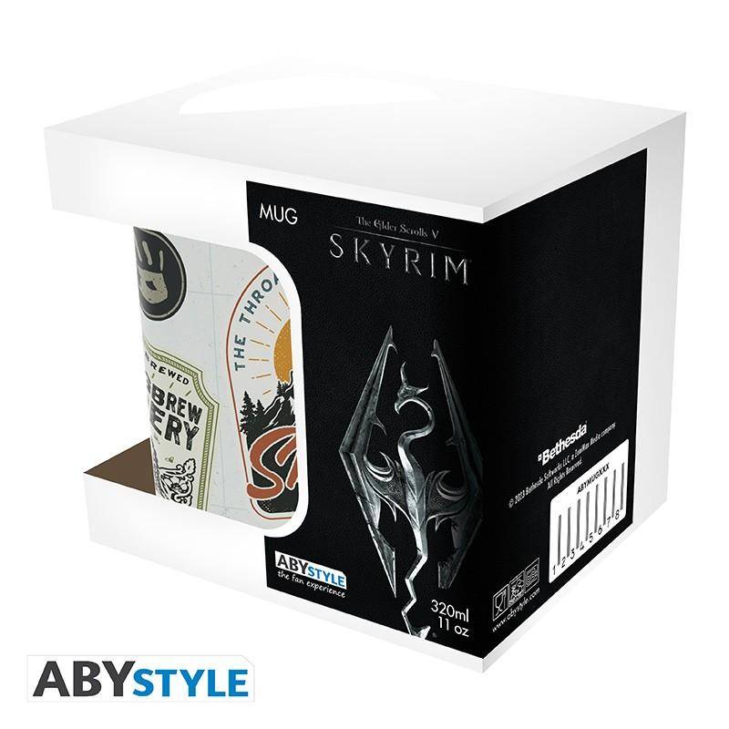The Elder Scrolls - Tasse Skyrim Aufkleber - 320 ml