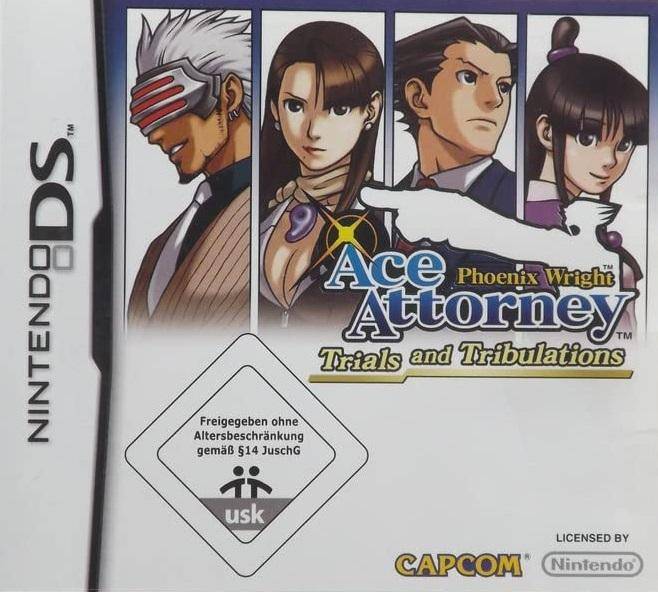 DS - Phoenix Wright Ace Attorney Trials And Tribulations - Nur Modul (Gebraucht)