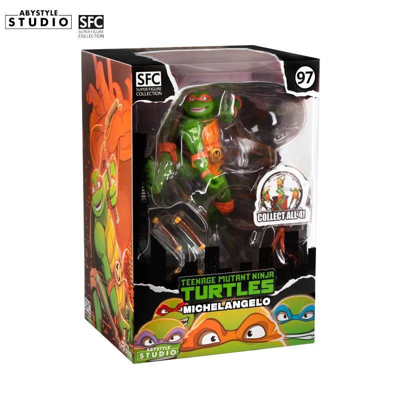 Teenage Mutant Ninja Turtles - Statue Michelangelo - 21 cm