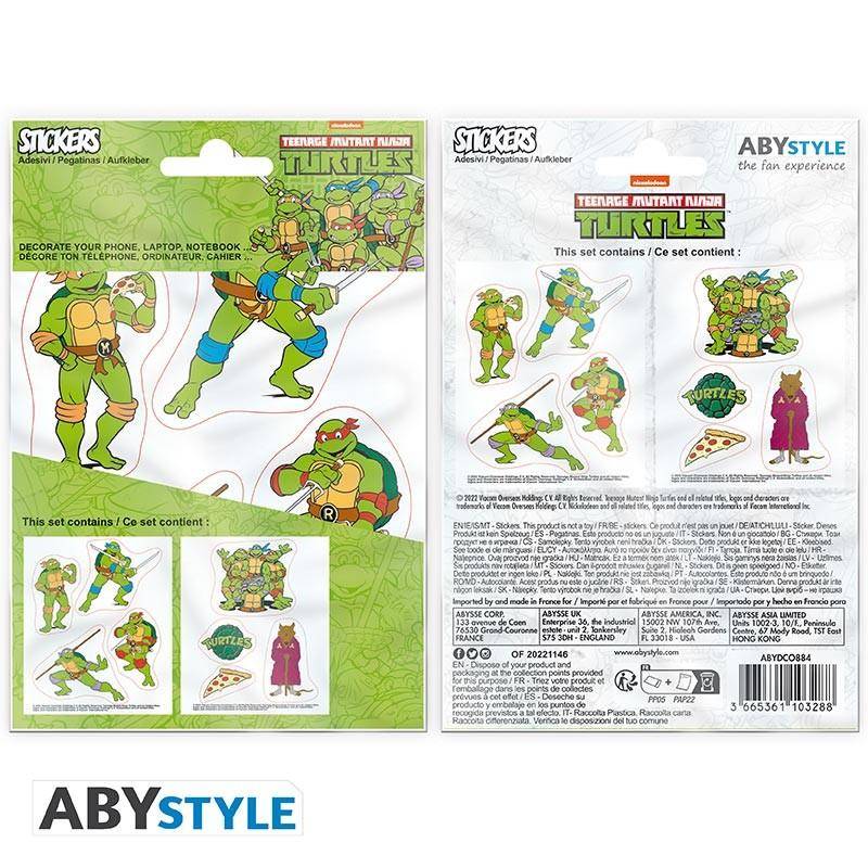 Teenage Mutant Ninja Turtles - Sticker Turtles & Splinter