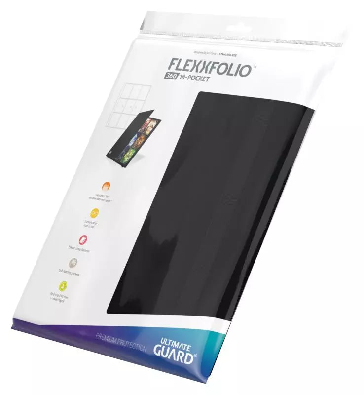 Ultimate Guard - Kartenportfolio Flexxfolio XenoSkin 360/18 - Schwarz