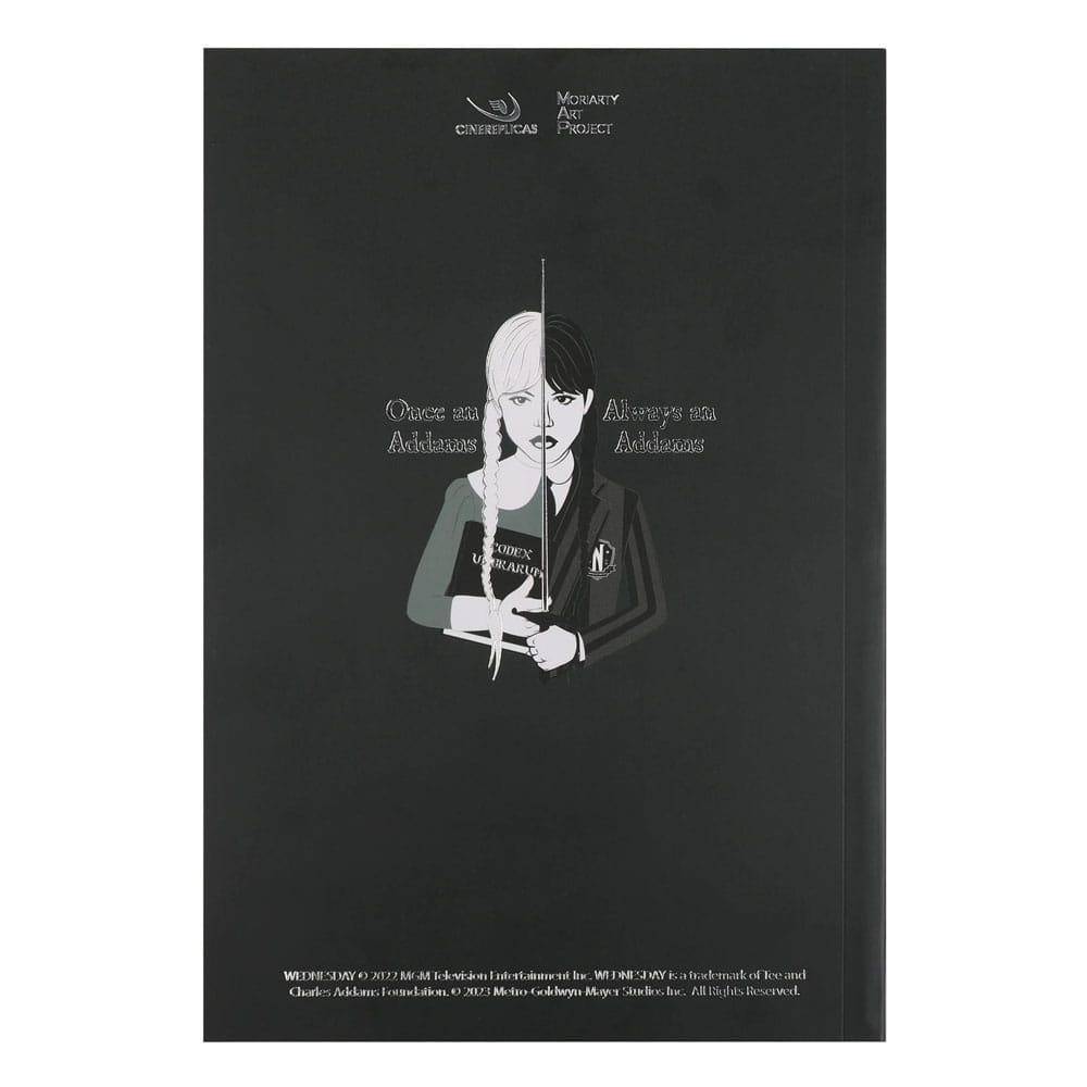 Wednesday - Notizbuch Wednesday mit Cello - A5